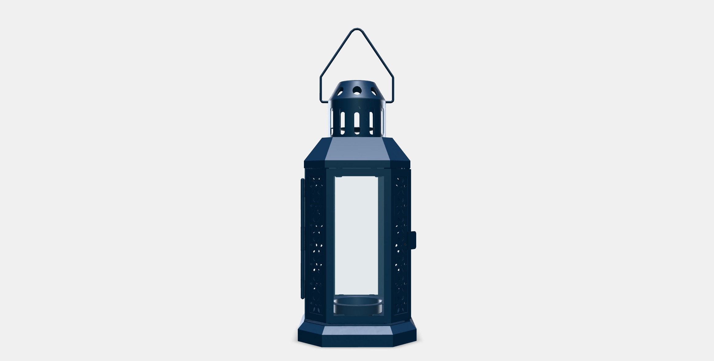 ENRUM Lantern for tealight in-outdoor 2 Low-poly 3D model_10