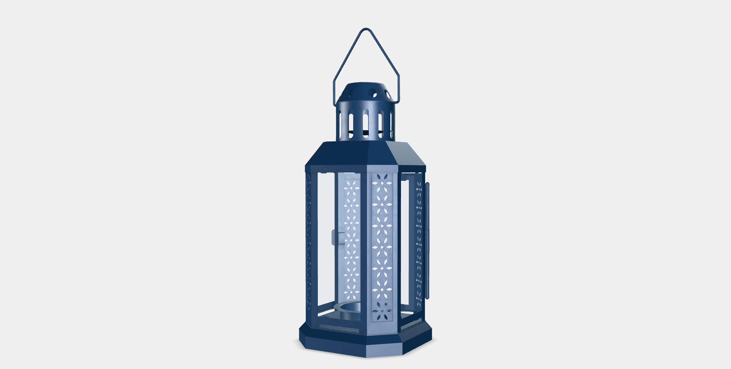 ENRUM Lantern for tealight in-outdoor 2 Low-poly 3D model_4