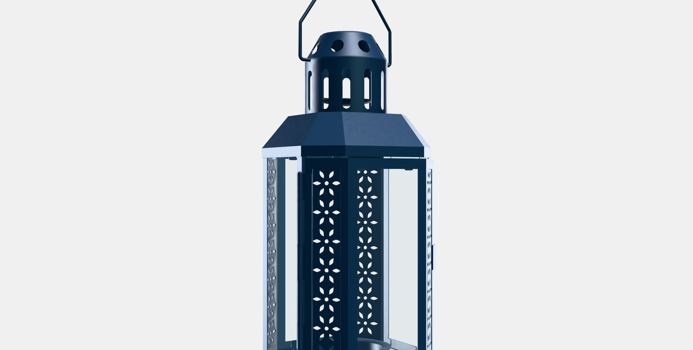 ENRUM Lantern for tealight in-outdoor 2 Low-poly 3D model_9