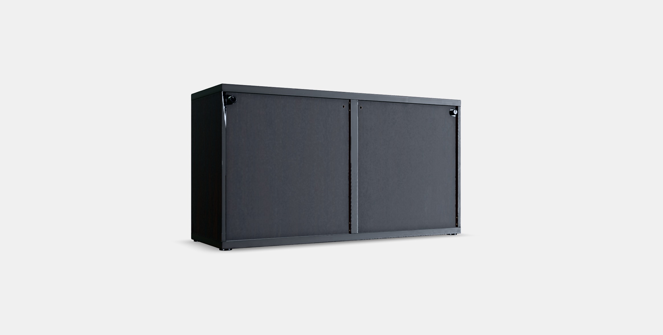 BESTA Storage combination with doors 28 Low-poly 3D model_16