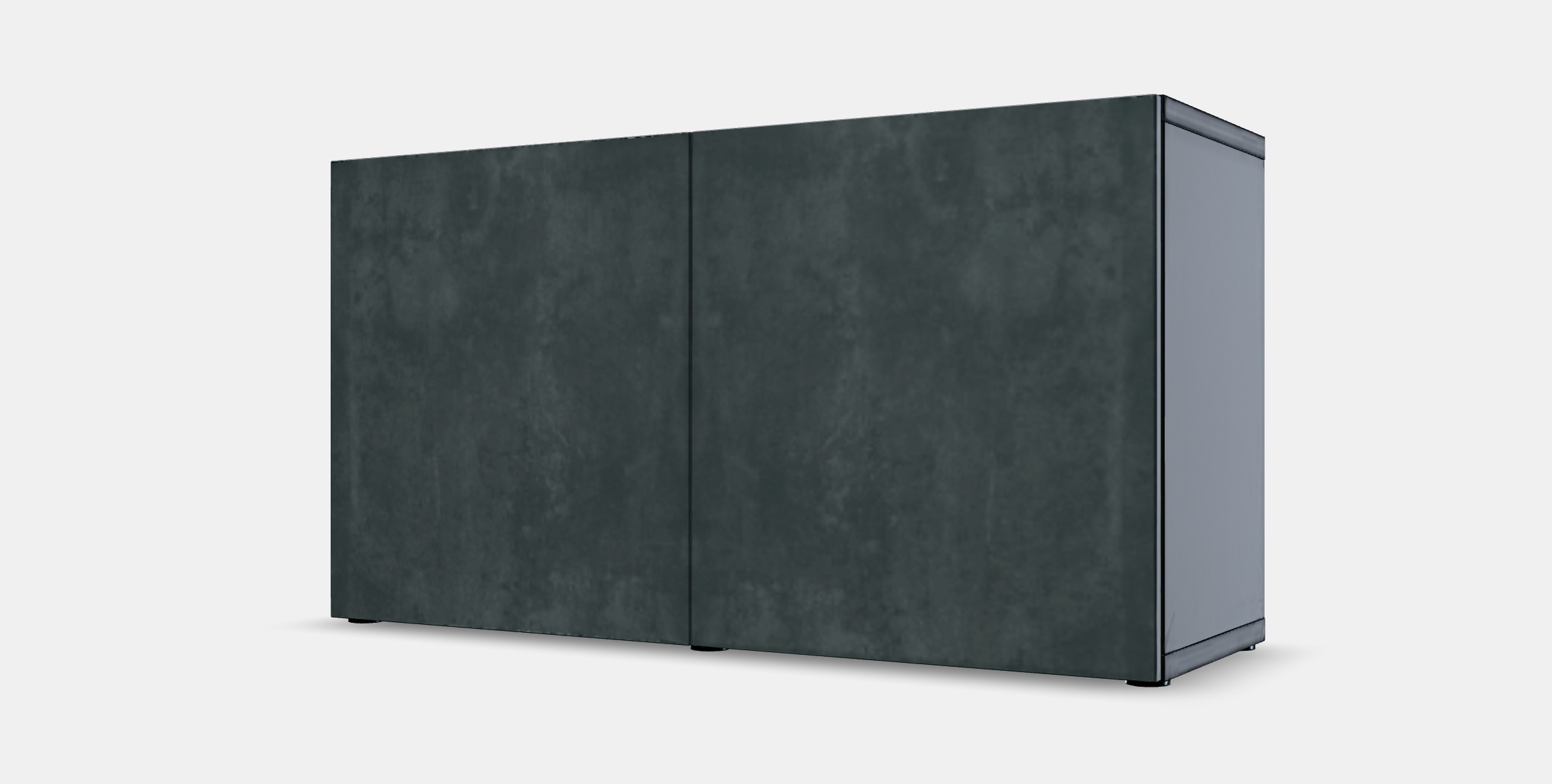 BESTA Storage combination with doors 28 Low-poly 3D model_12