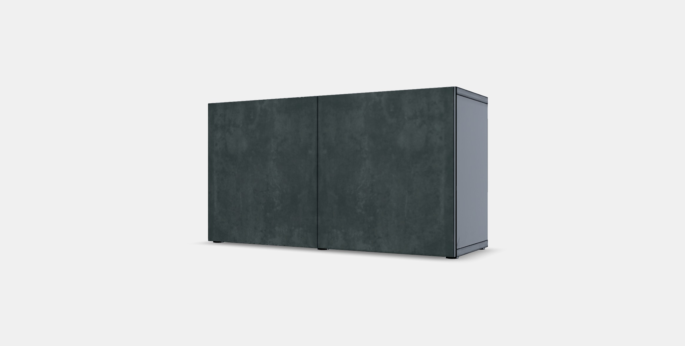 BESTA Storage combination with doors 28 Low-poly 3D model_14