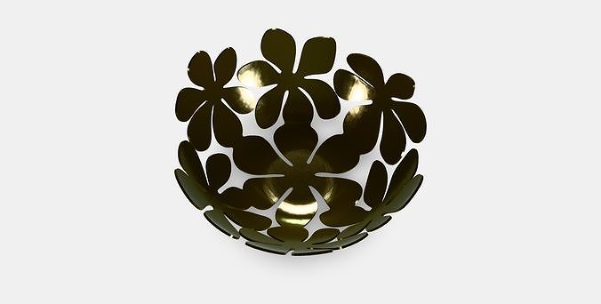STOCKHOLM Bowl 1 Low-poly 3D model