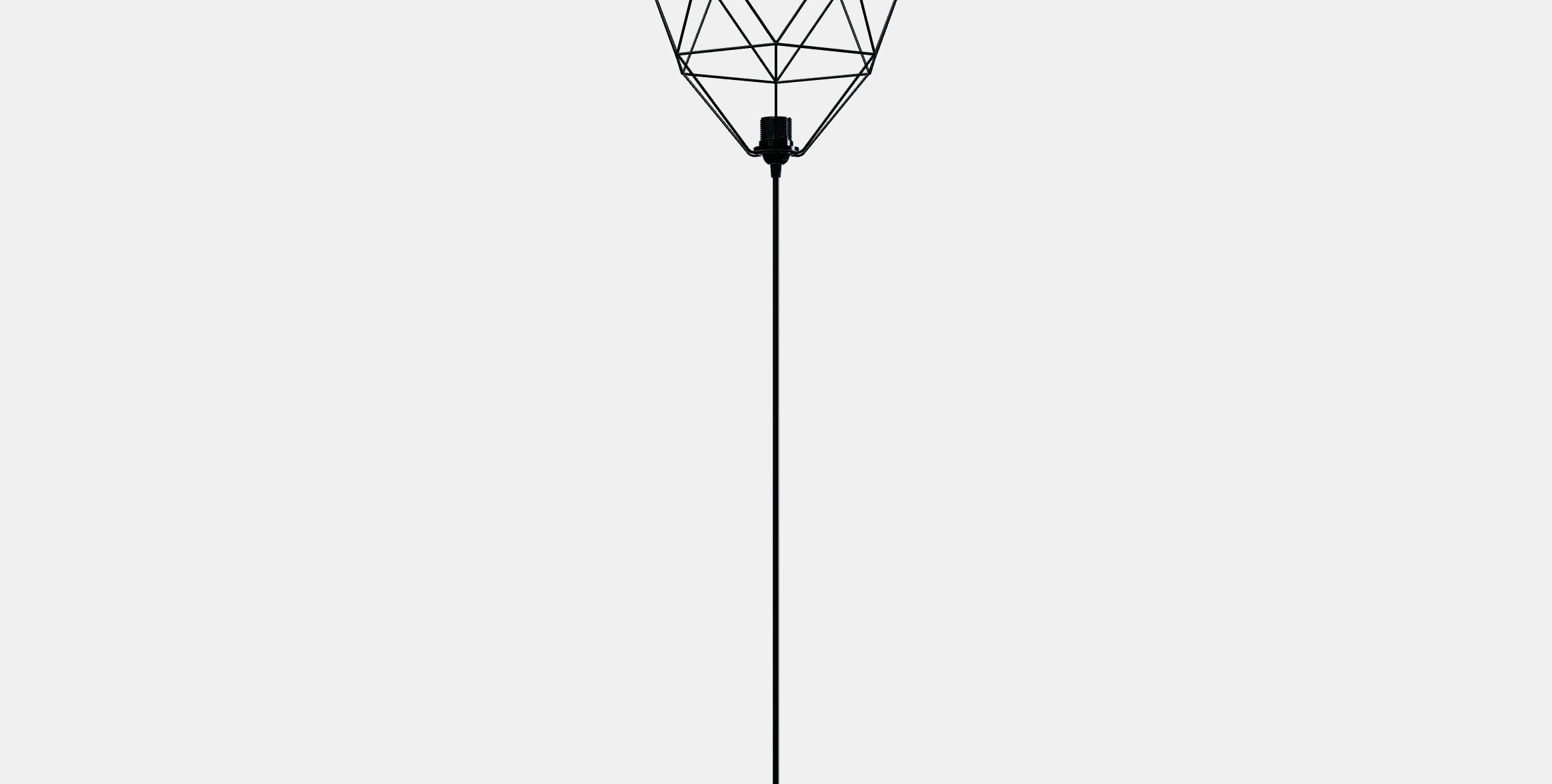 BRUNSTA - HEMMA Pendant lamp Low-poly 3D model_13