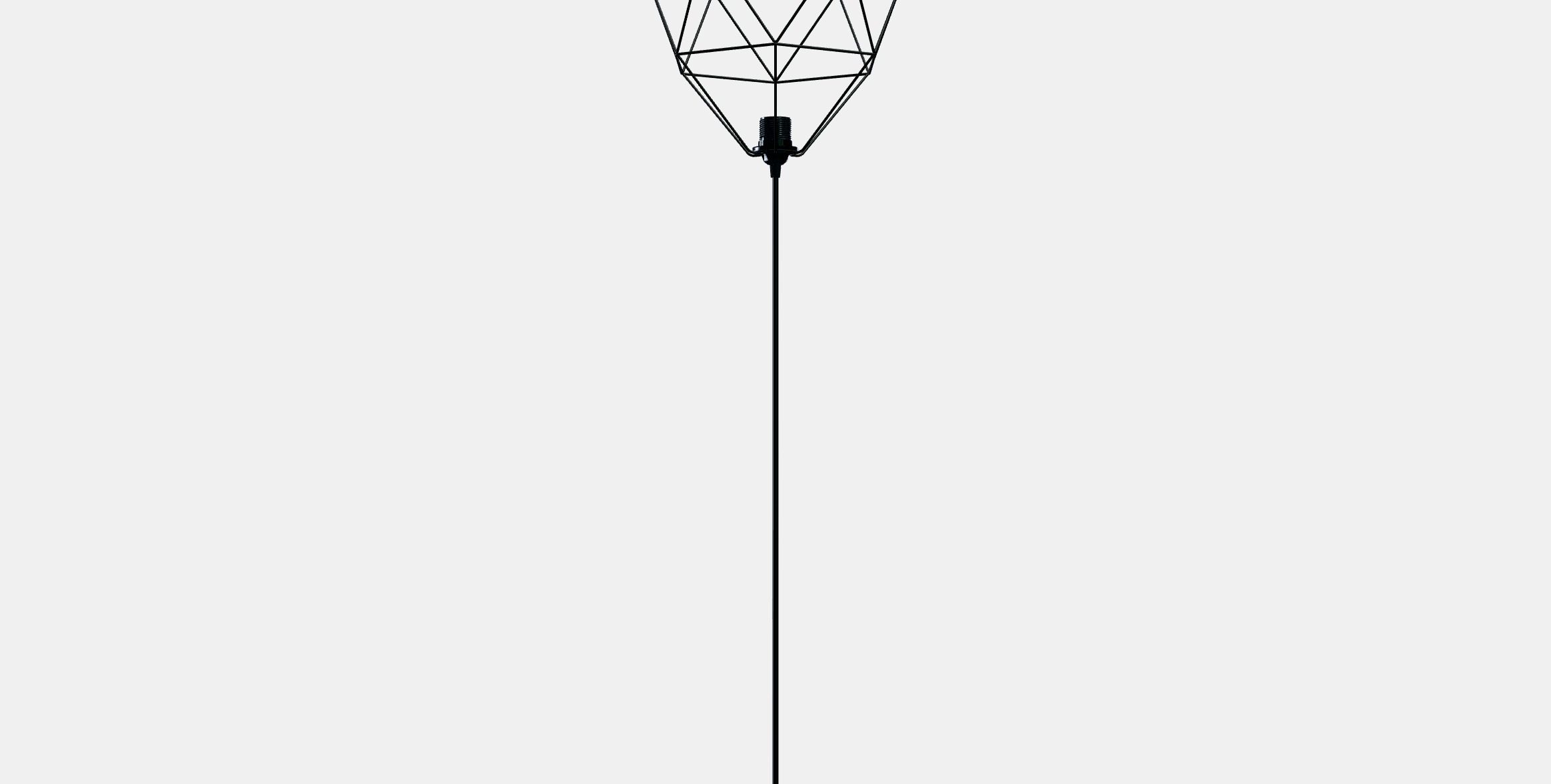 BRUNSTA - HEMMA Pendant lamp Low-poly 3D model_9