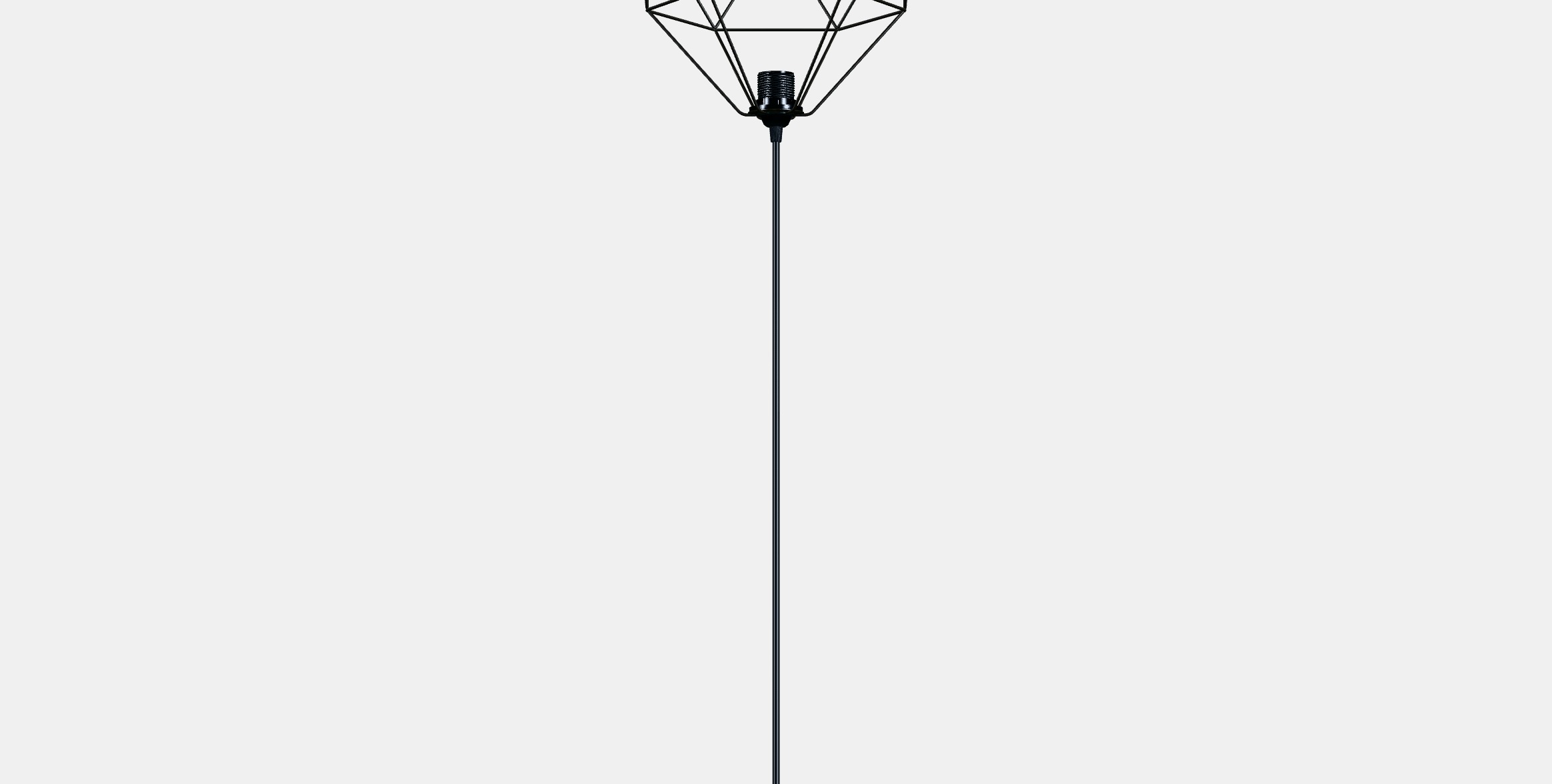 BRUNSTA - HEMMA Pendant lamp Low-poly 3D model_15