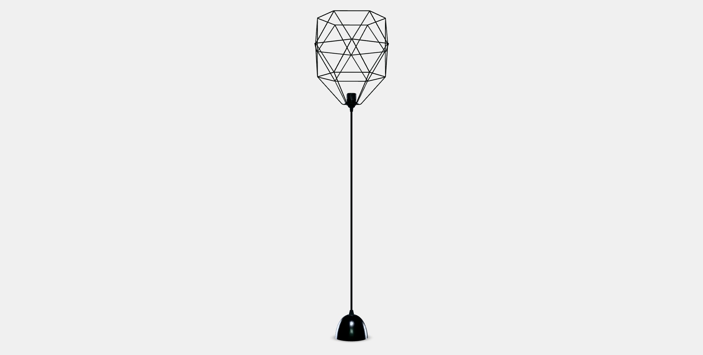 BRUNSTA - HEMMA Pendant lamp Low-poly 3D model_10