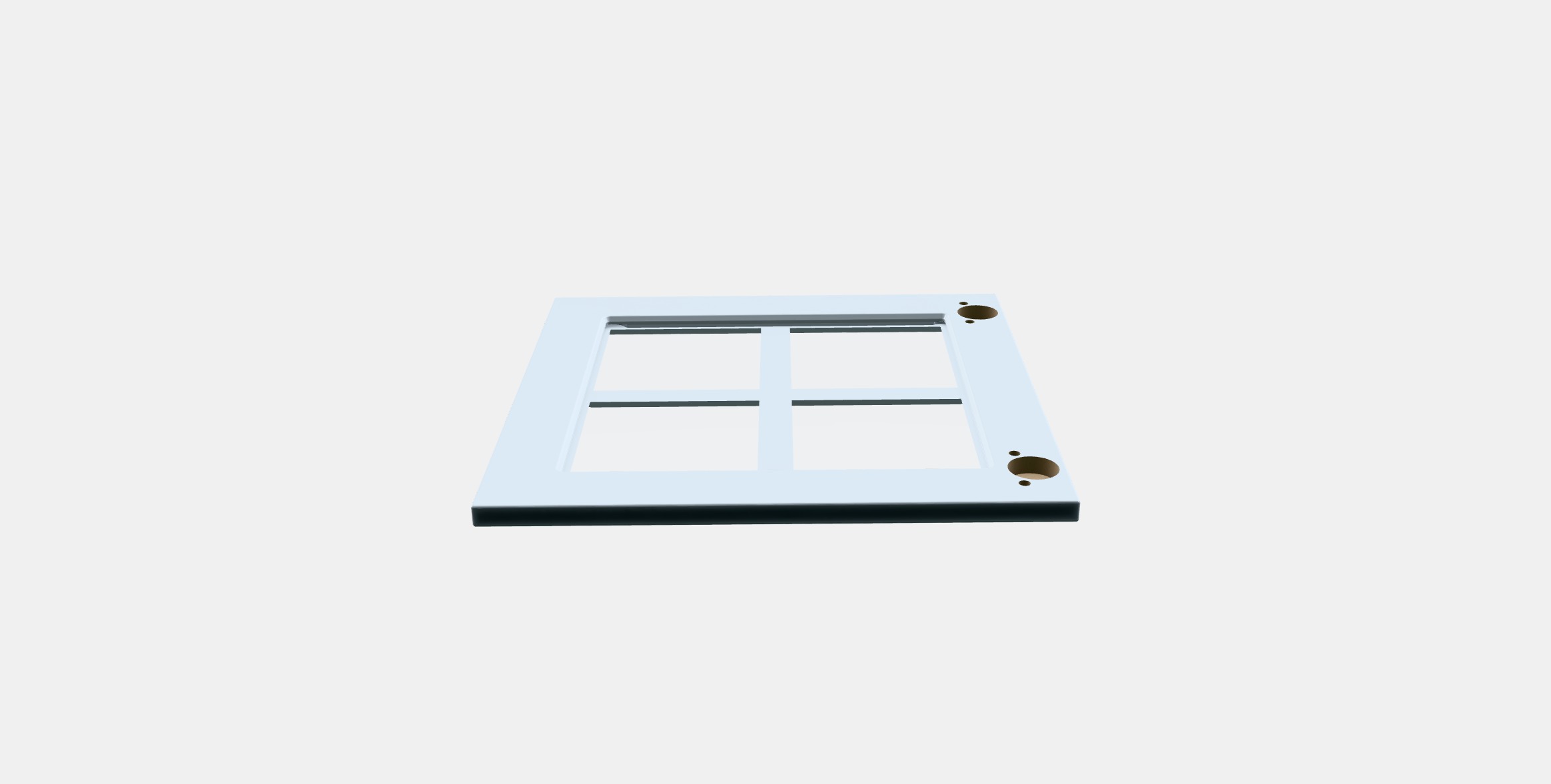 STENSUND Glass by 5 Low-poly 3D model_7