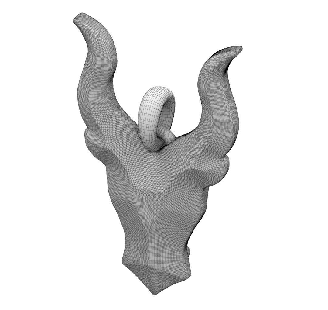 Zodiac Taurus 3D print model_36