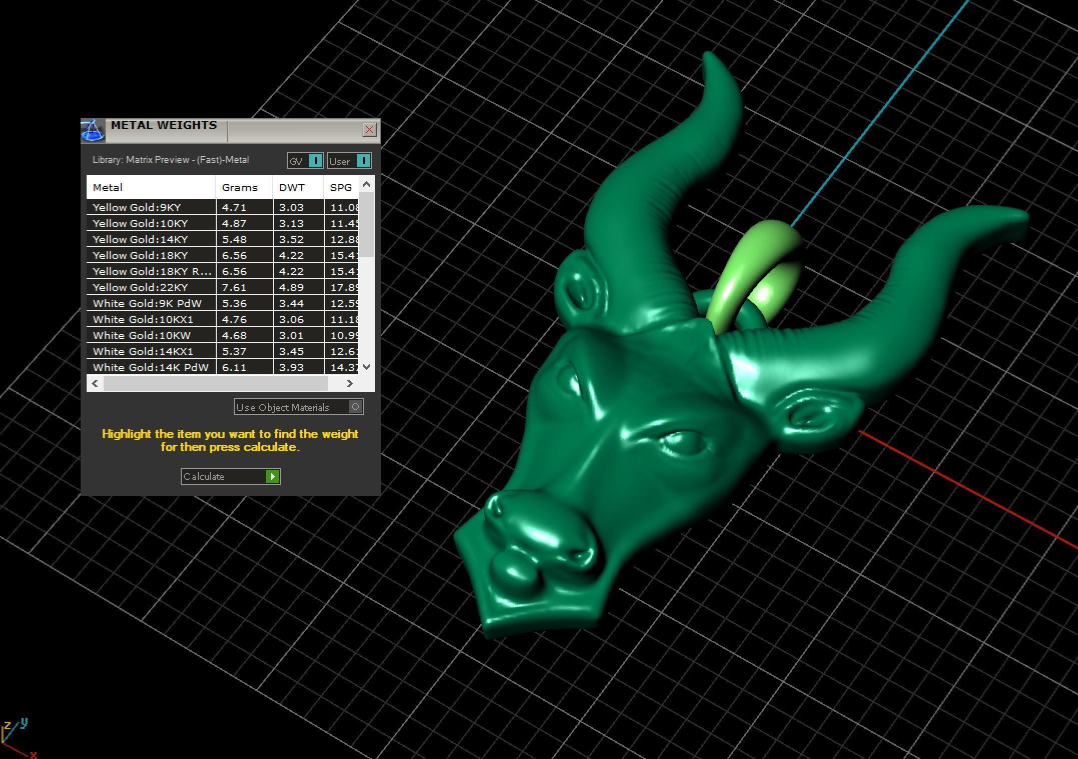 Zodiac Taurus 3D print model_2