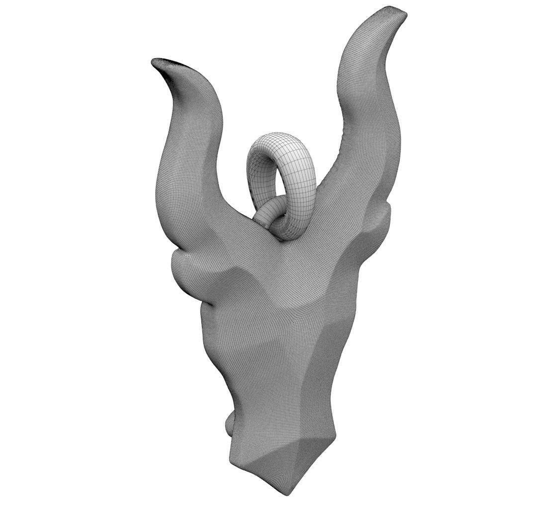 Zodiac Taurus 3D print model_32