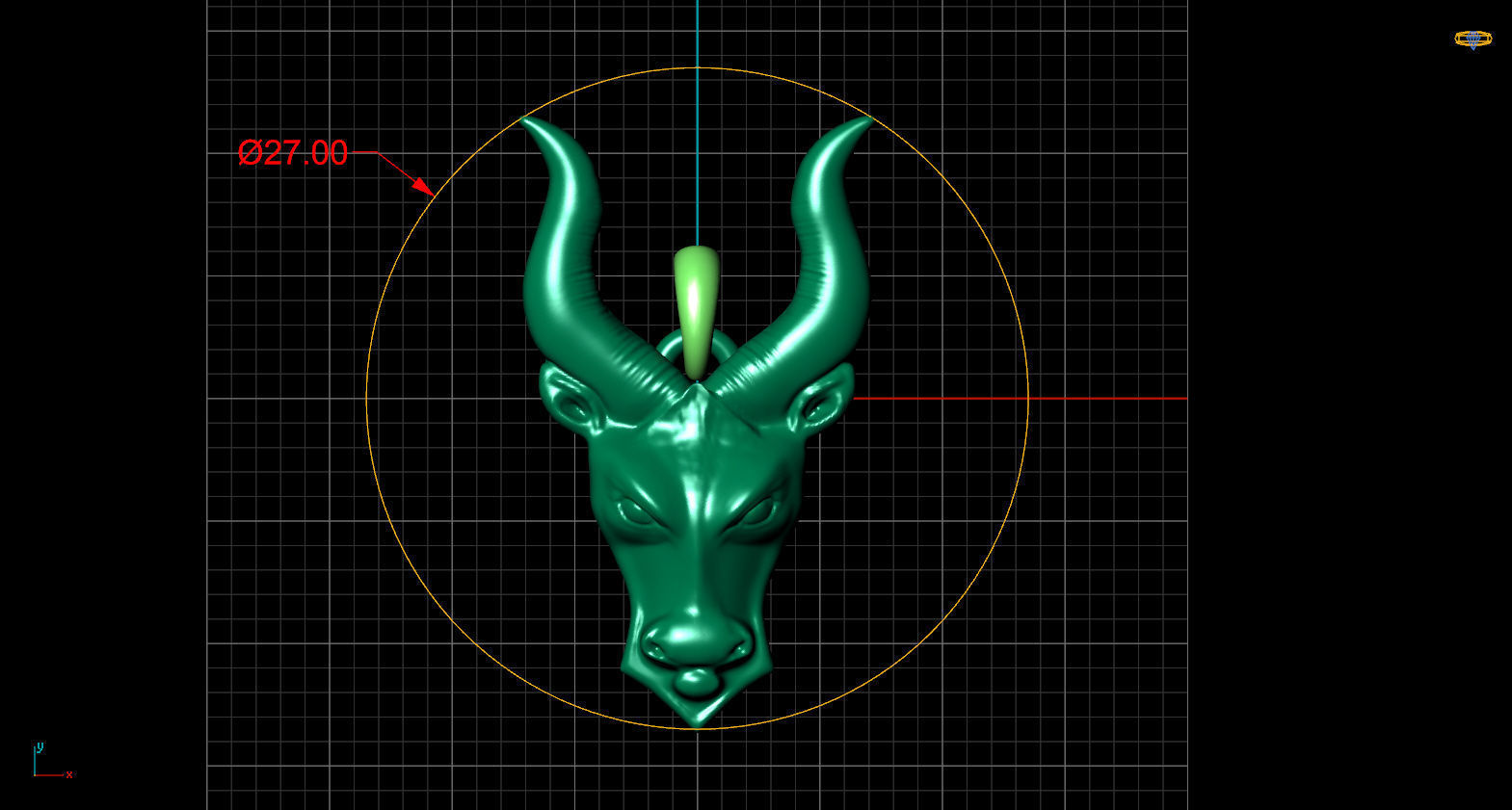 Zodiac Taurus 3D print model_24