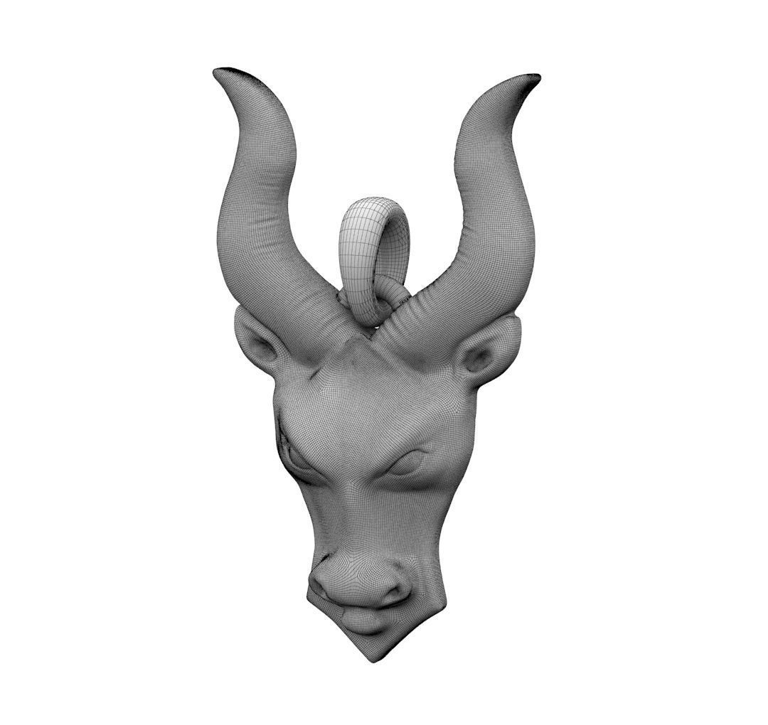 Zodiac Taurus 3D print model_26