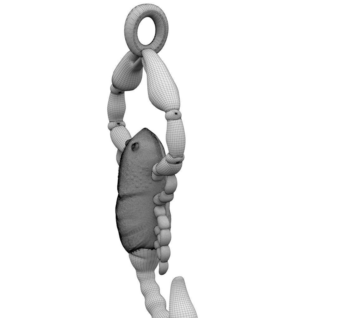 Zodiac Scorpio 3D print model_28