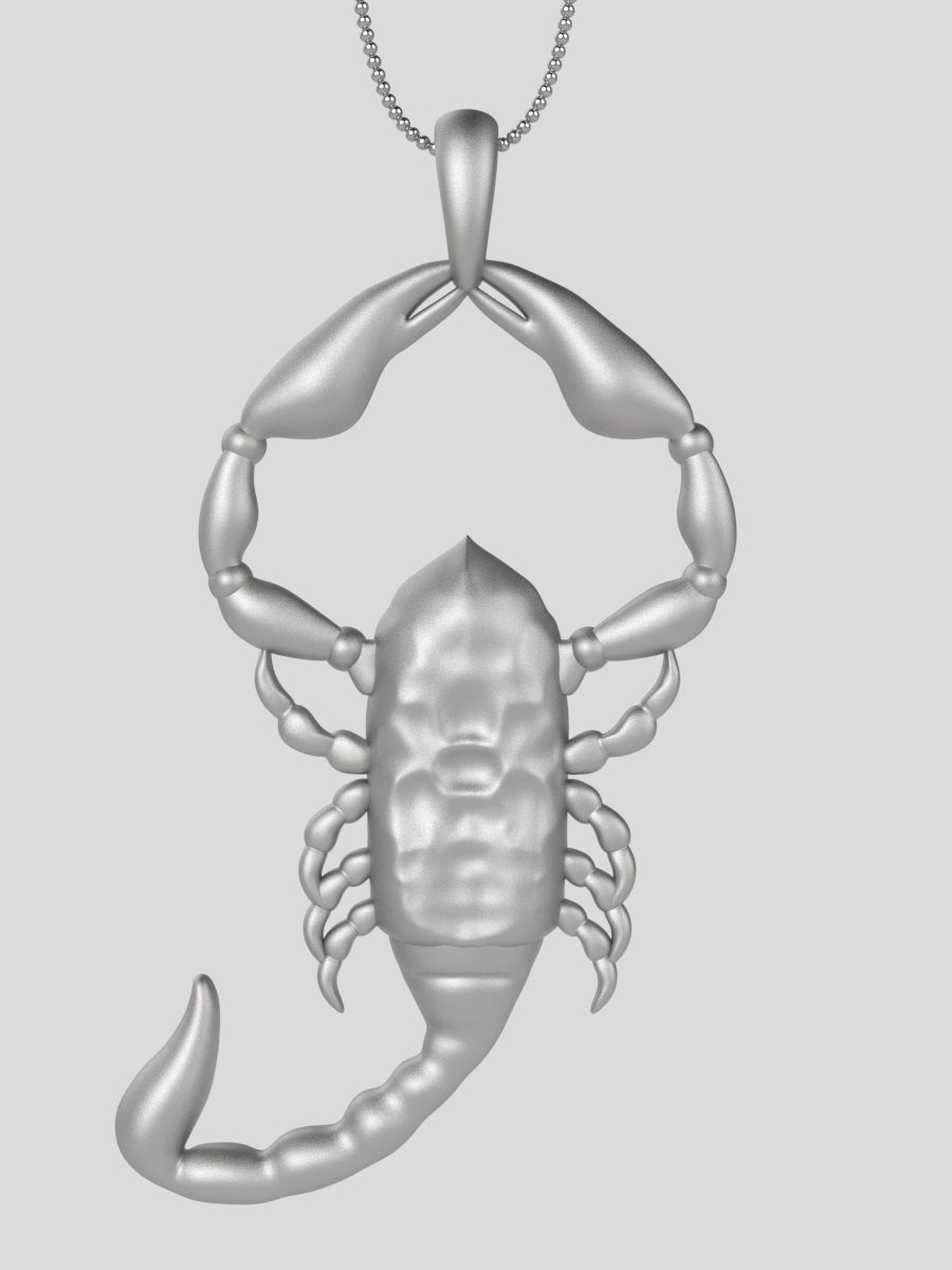 Zodiac Scorpio 3D print model_4