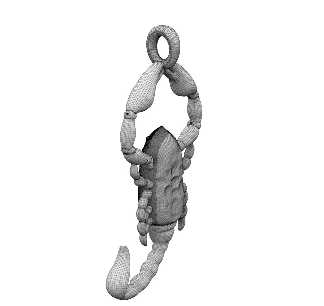 Zodiac Scorpio 3D print model_30