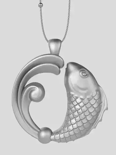 Zodiac Pisces 3D print model