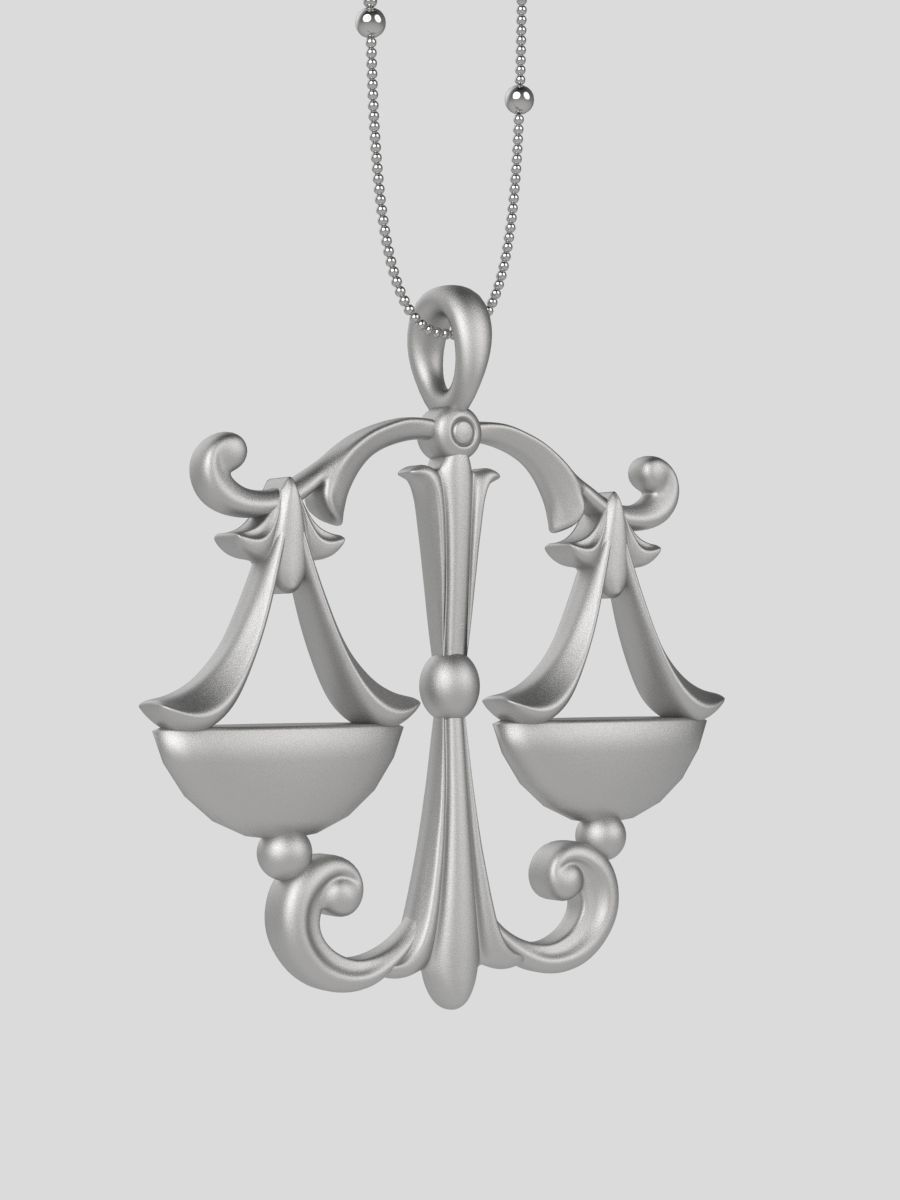 Zodiac Libra 3D print model_21