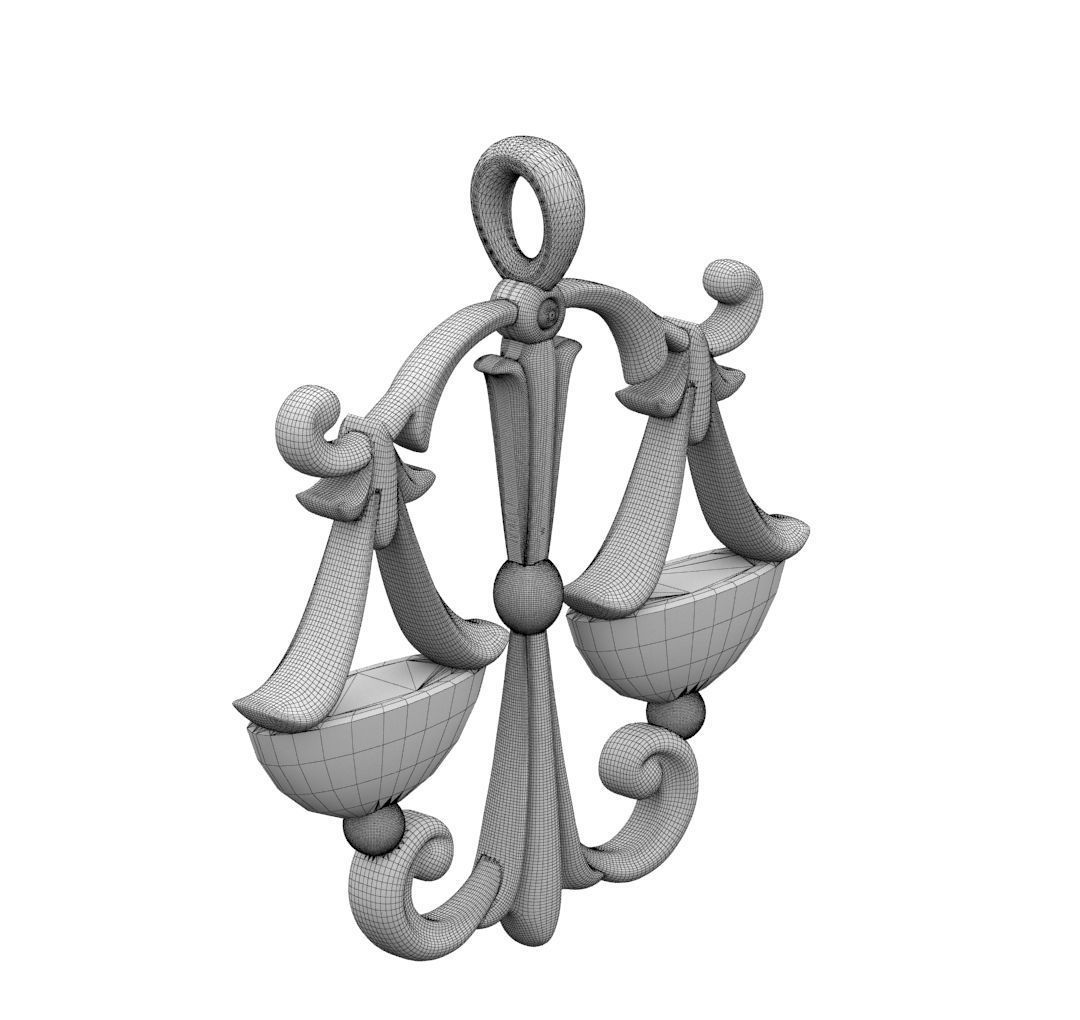 Zodiac Libra 3D print model_31