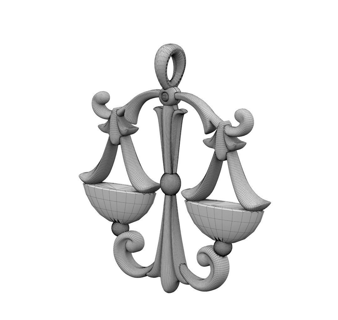 Zodiac Libra 3D print model_27