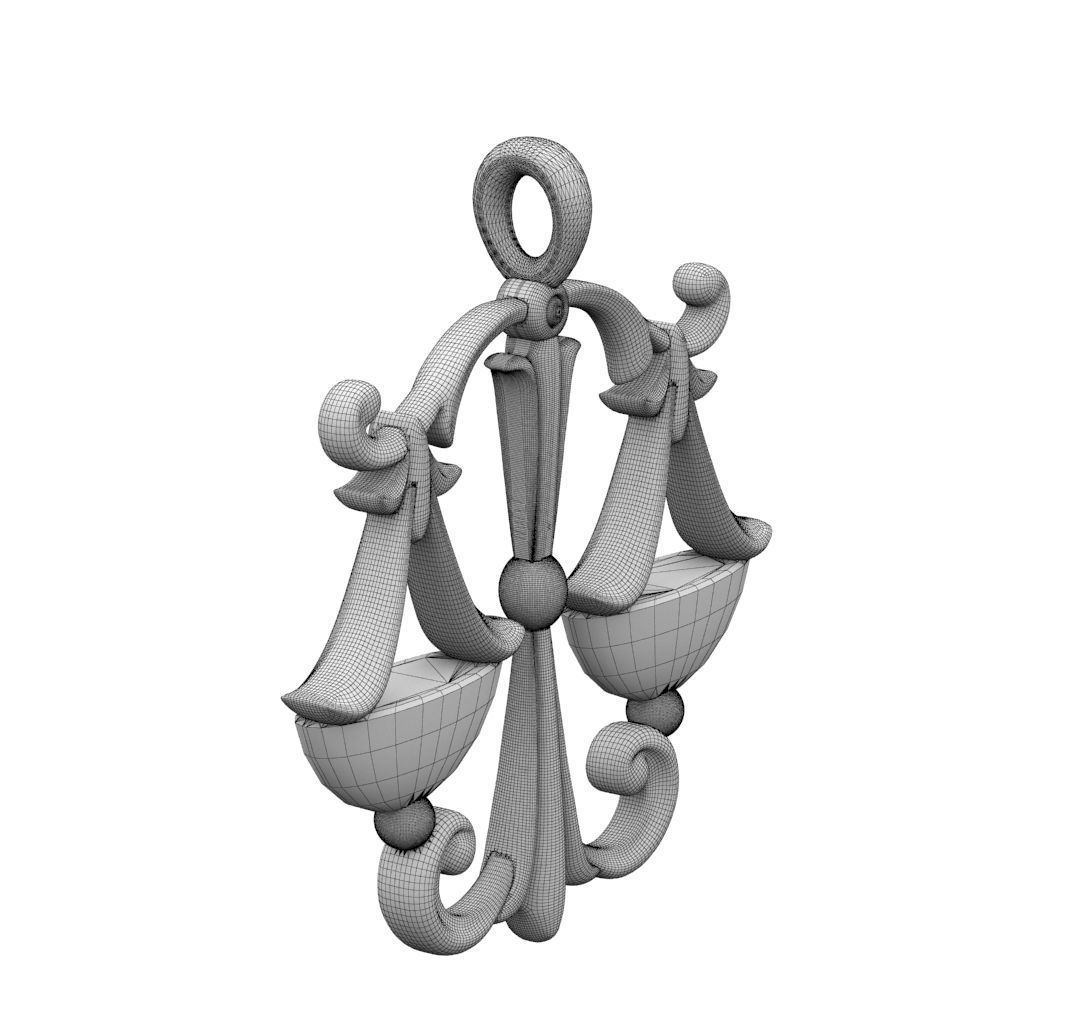 Zodiac Libra 3D print model_30