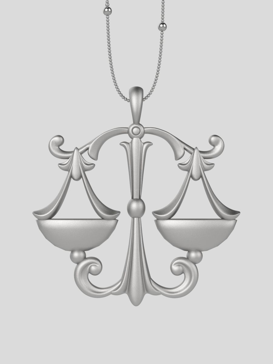 Zodiac Libra 3D print model_4