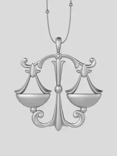Zodiac Libra 3D print model