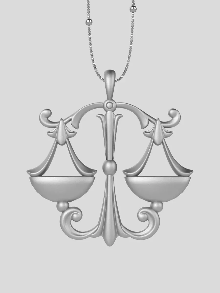Zodiac Libra 3D print model_0