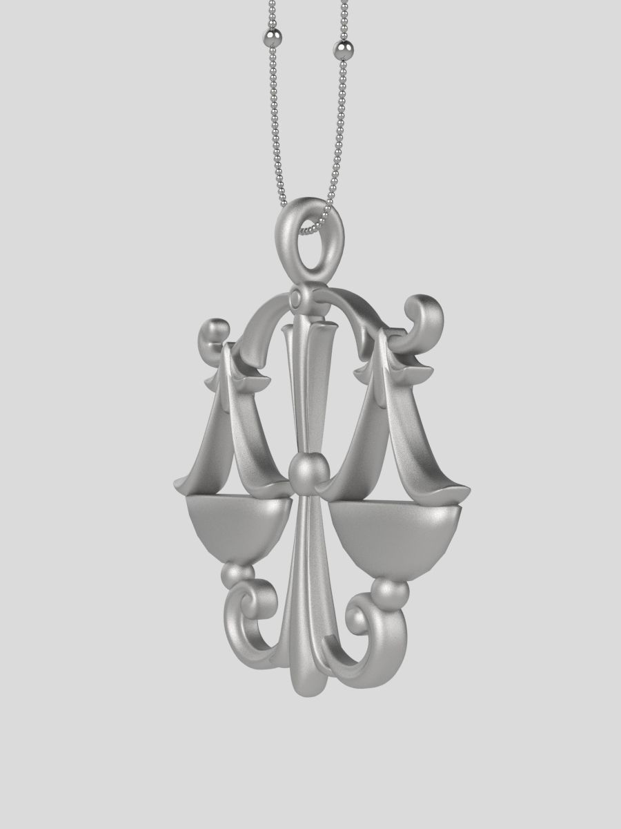 Zodiac Libra 3D print model_7