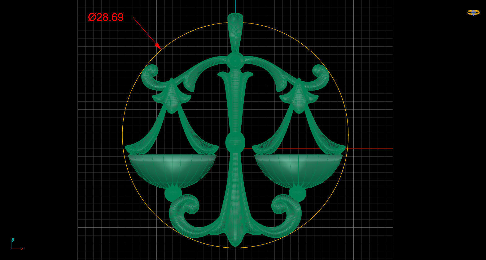 Zodiac Libra 3D print model_23