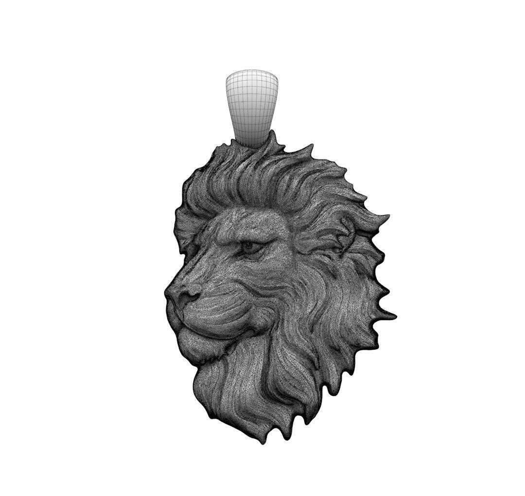 Zodiac Leo 3D print model_3