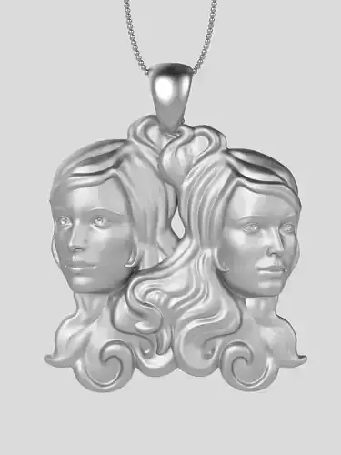 Zodiac Gemini 3D print model