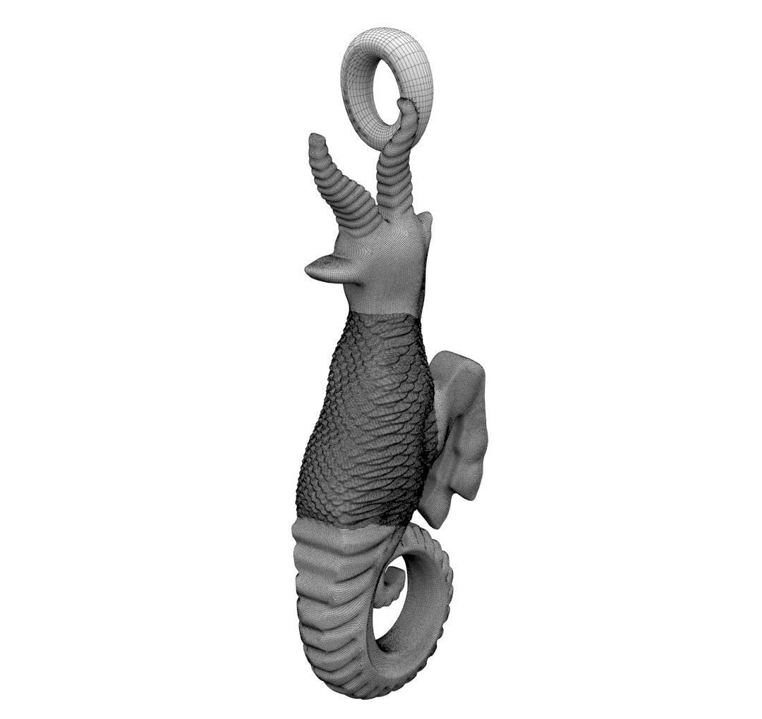 Zodiac Capricorn 3D print model_31