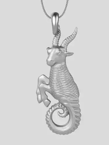 Zodiac Capricorn 3D print model