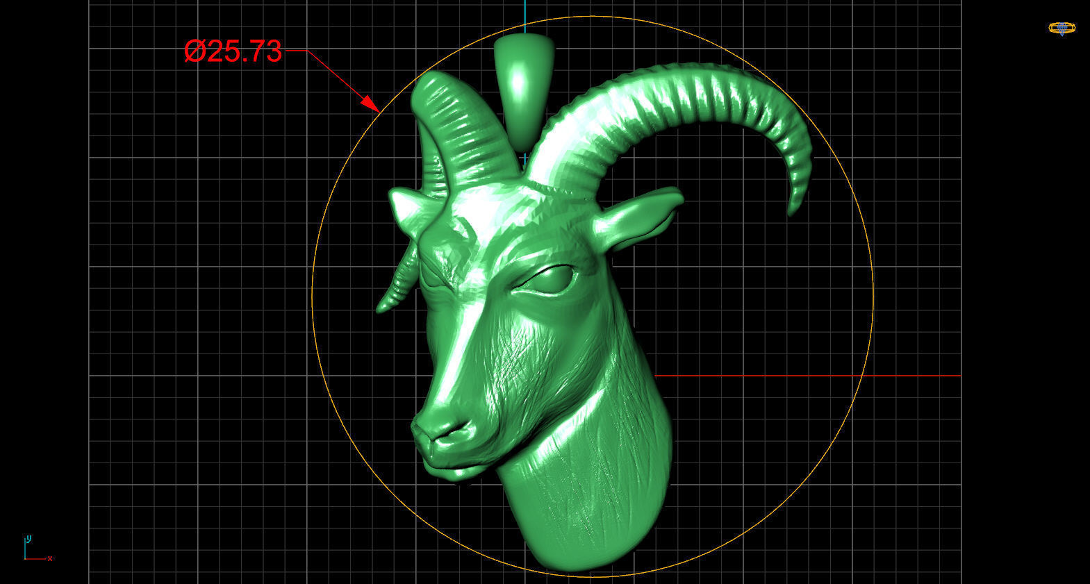 Zodiac Aries 3D print model_23