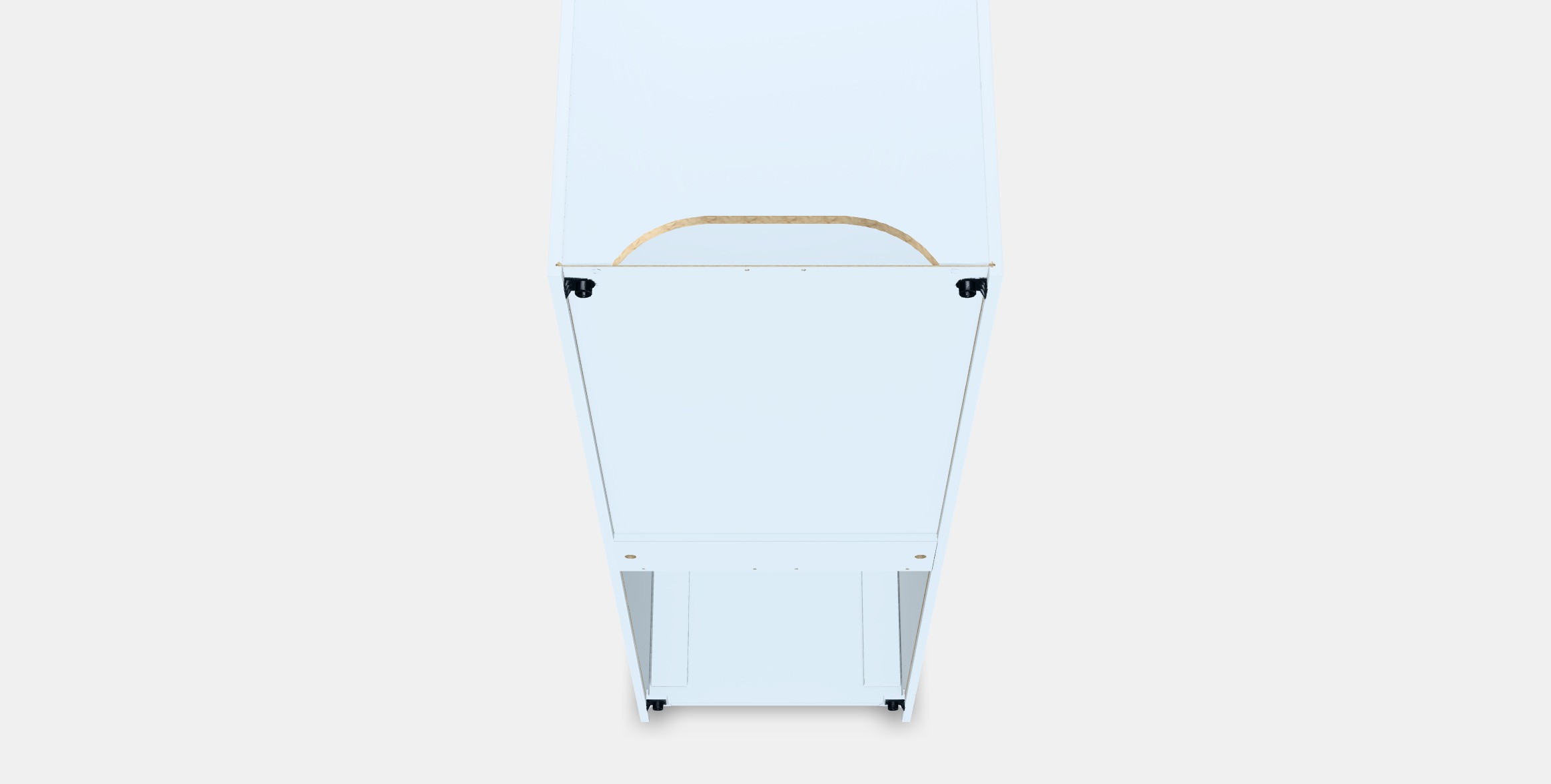 ENHET High cabinet for fridge-freezer Low-poly 3D model_2