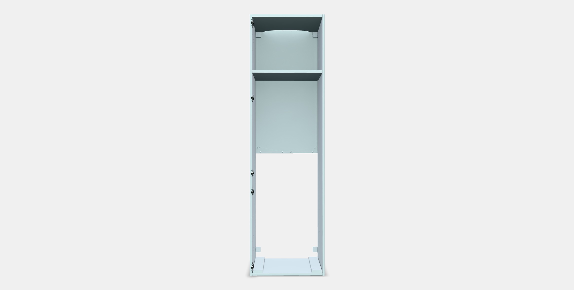 ENHET High cabinet for fridge-freezer Low-poly 3D model_10