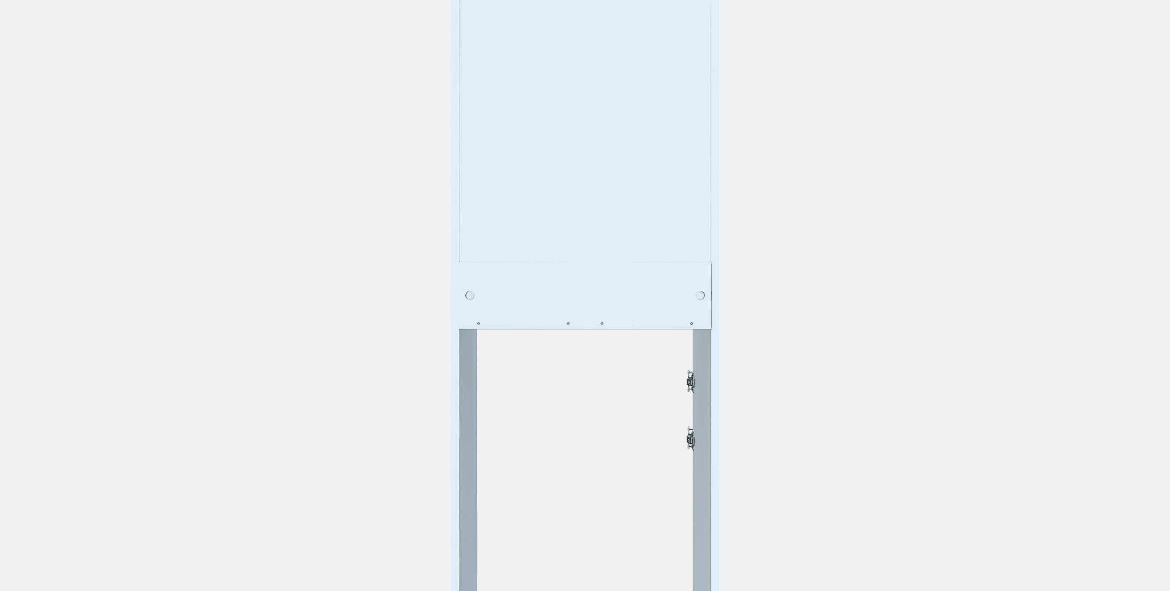 ENHET High cabinet for fridge-freezer Low-poly 3D model_15