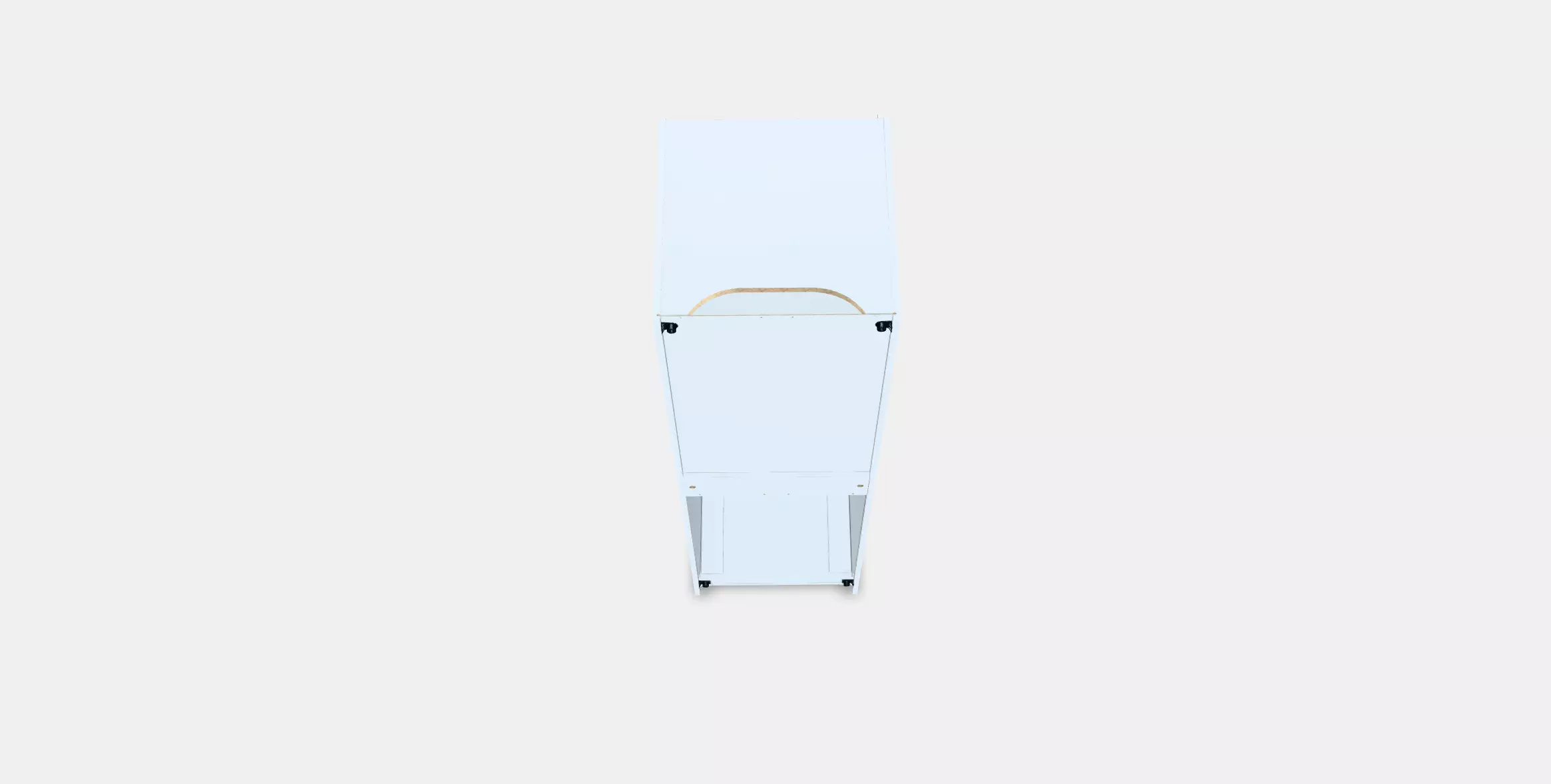 ENHET High cabinet for fridge-freezer Low-poly 3D model_0