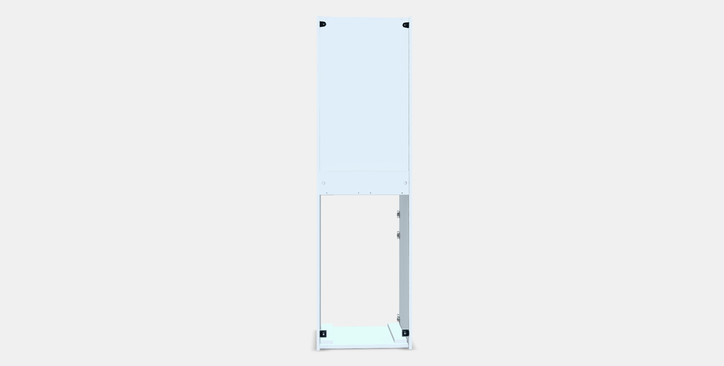 ENHET High cabinet for fridge-freezer Low-poly 3D model_14