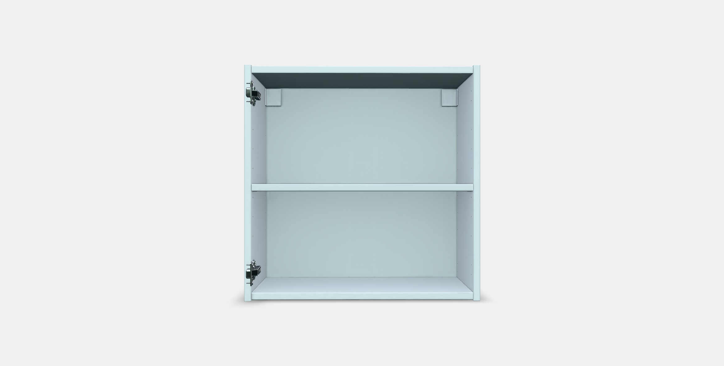 ENHET Wall cb w 1 shelf Low-poly 3D model_10