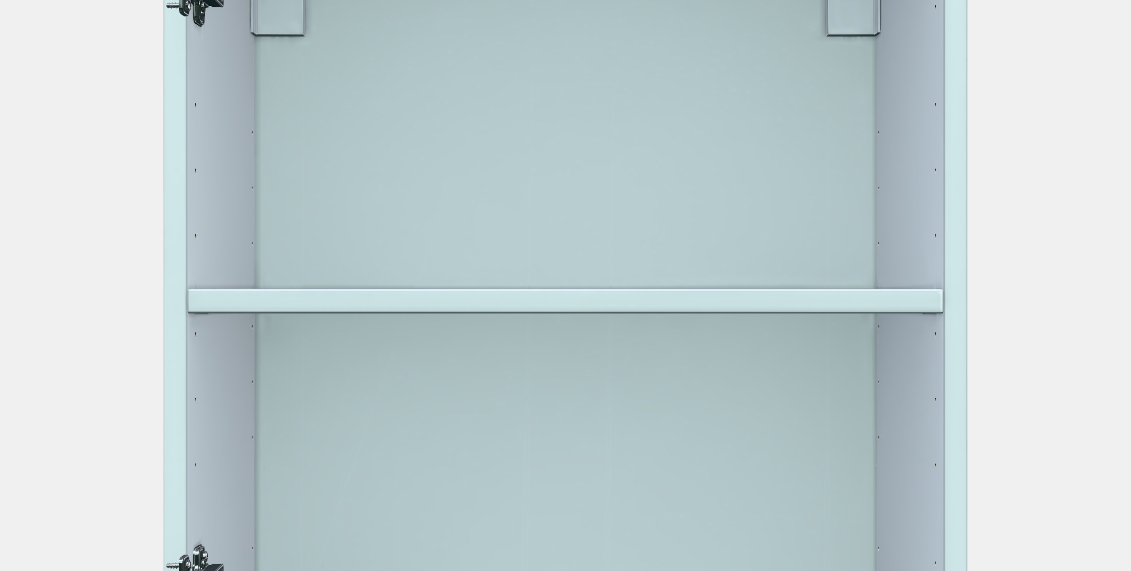 ENHET Wall cb w 1 shelf Low-poly 3D model_11