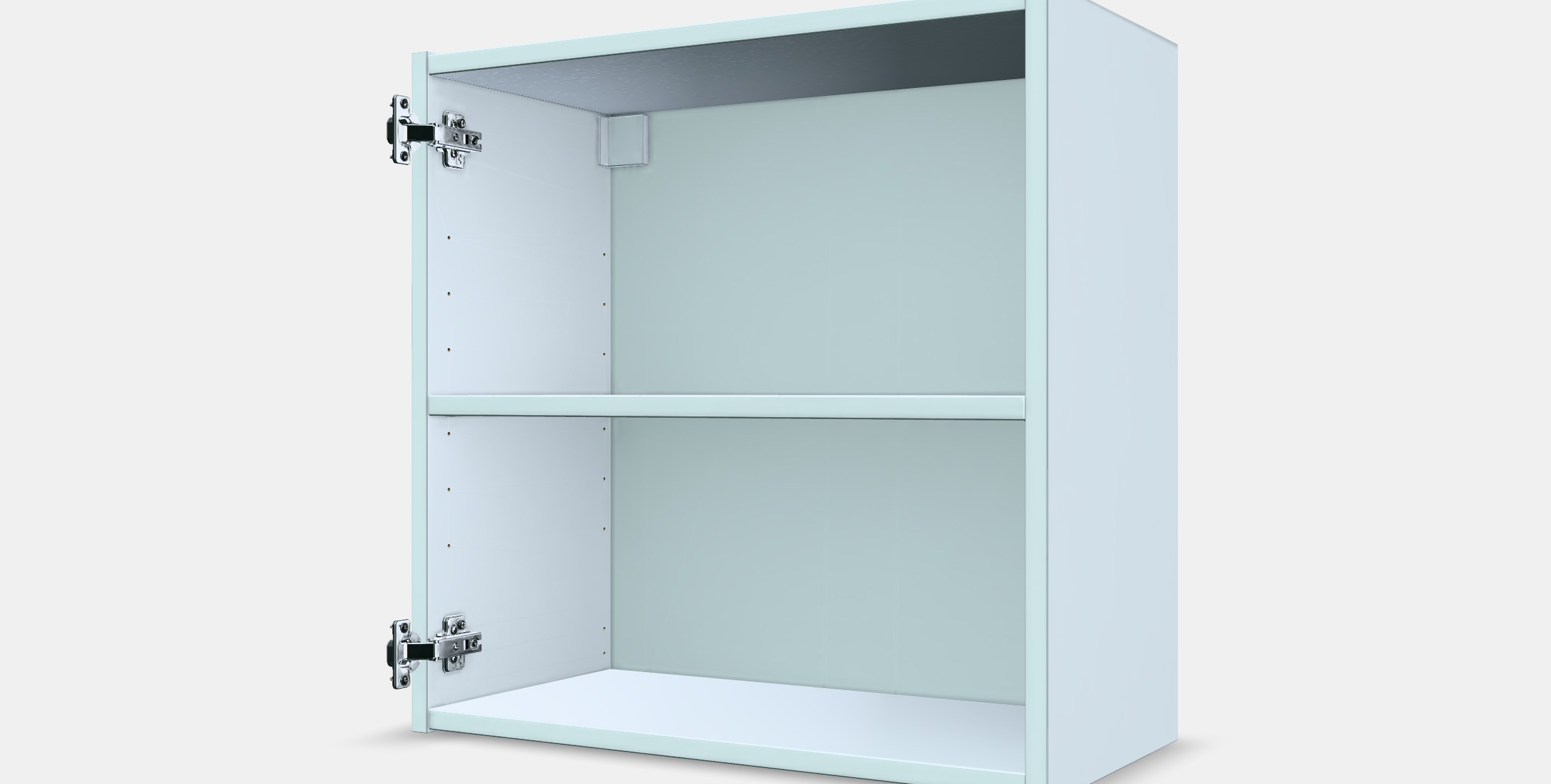 ENHET Wall cb w 1 shelf Low-poly 3D model_15