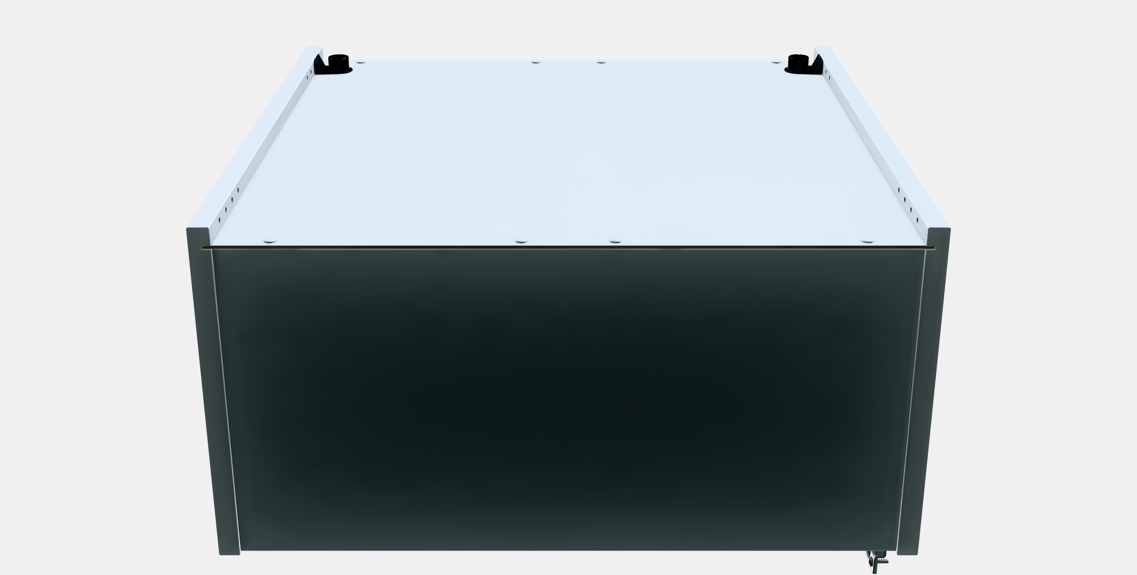 ENHET Wall cb w 1 shelf Low-poly 3D model_8