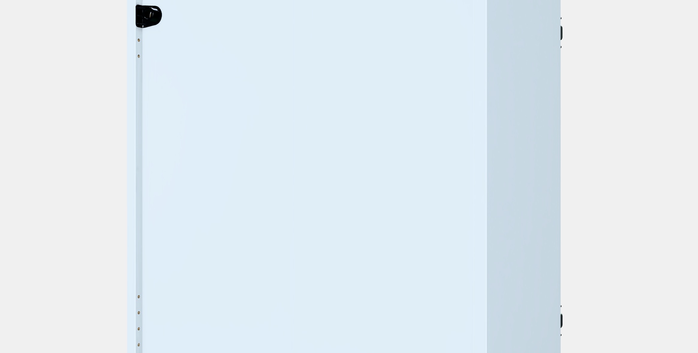 ENHET Wall cb w 1 shelf Low-poly 3D model_6