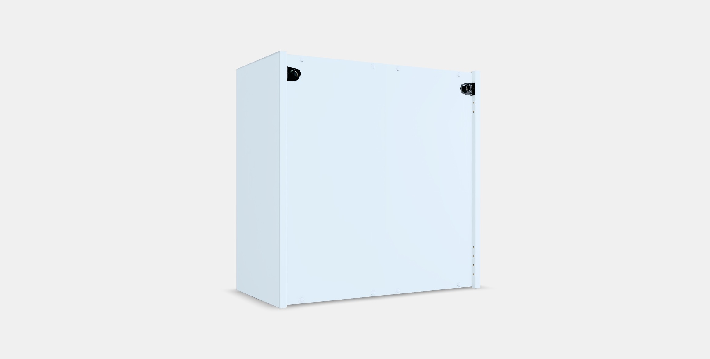 ENHET Wall cb w 1 shelf Low-poly 3D model_16