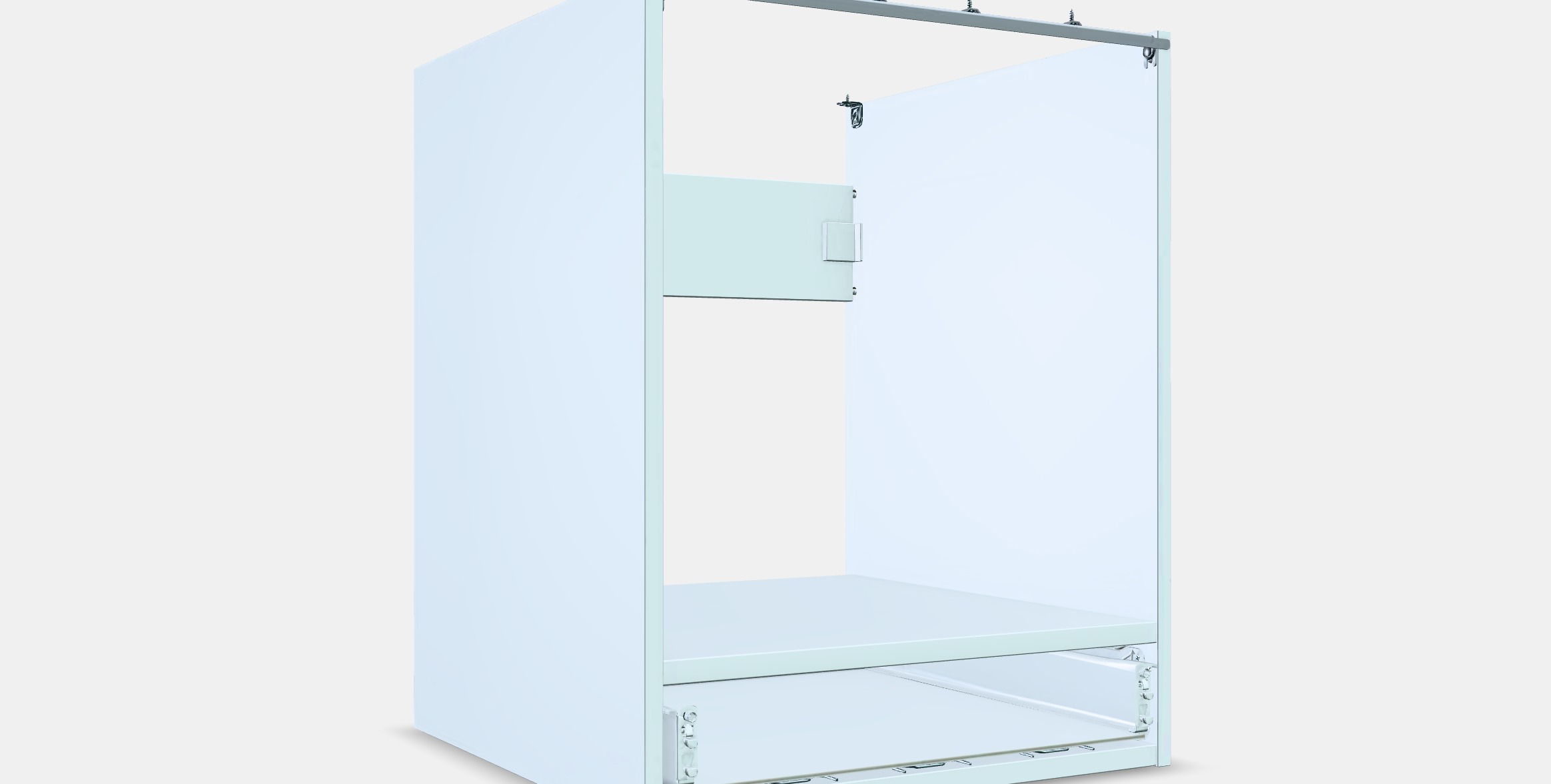 ENHET Base cb f oven w drawer Low-poly 3D model_9