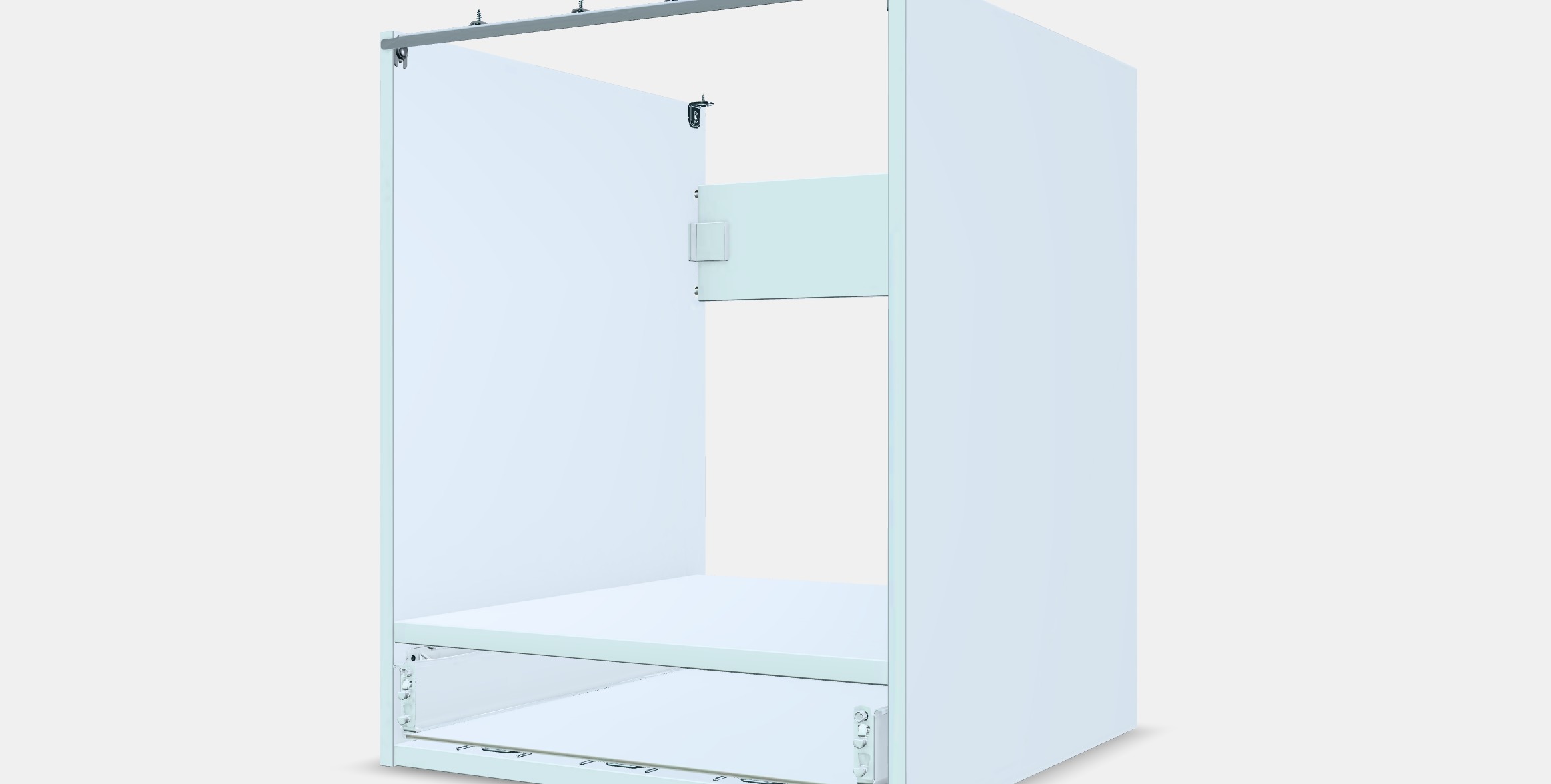 ENHET Base cb f oven w drawer Low-poly 3D model_13