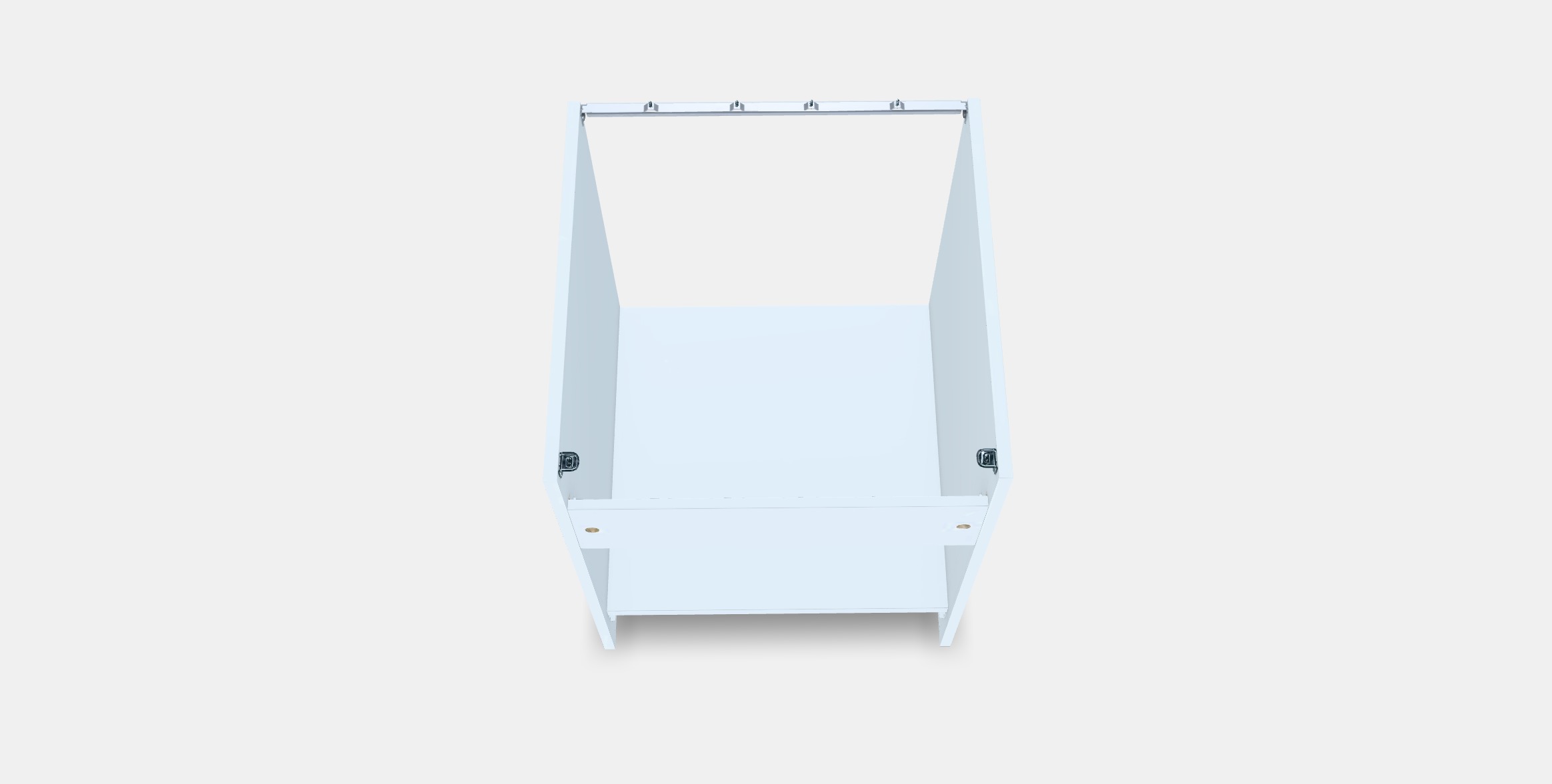 ENHET Base cb f oven w drawer Low-poly 3D model_2