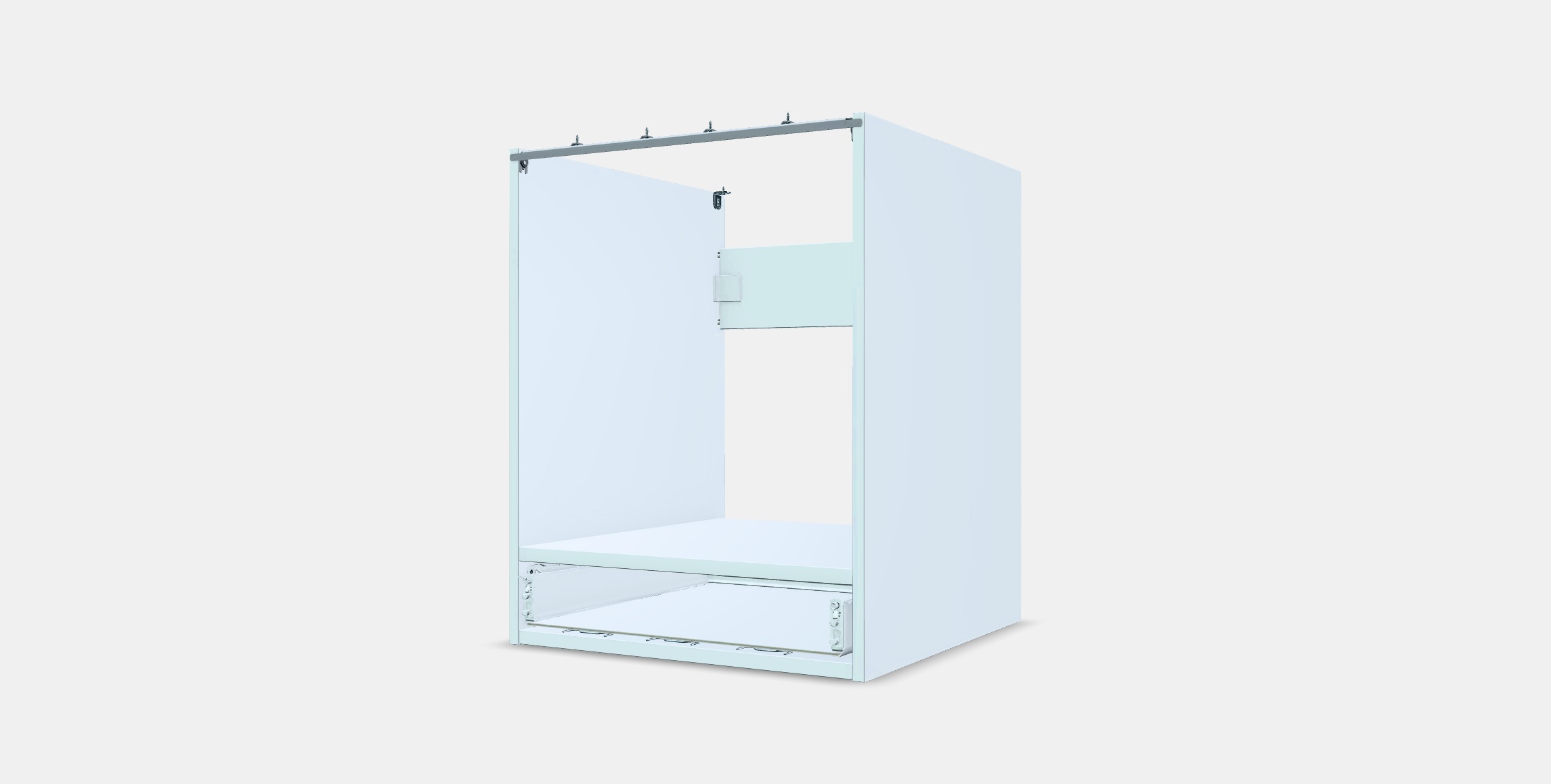 ENHET Base cb f oven w drawer Low-poly 3D model_12